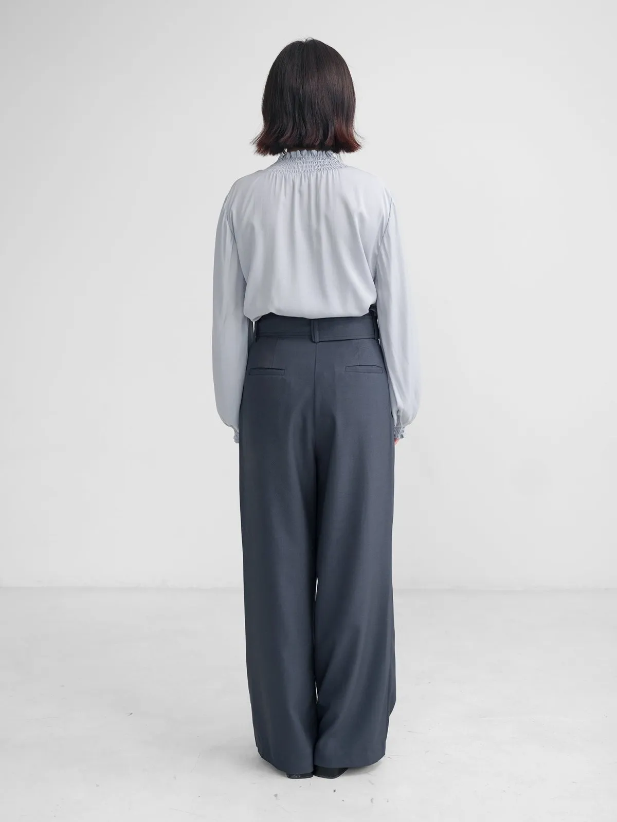 Abigail Shirred Puff Sleeve Top