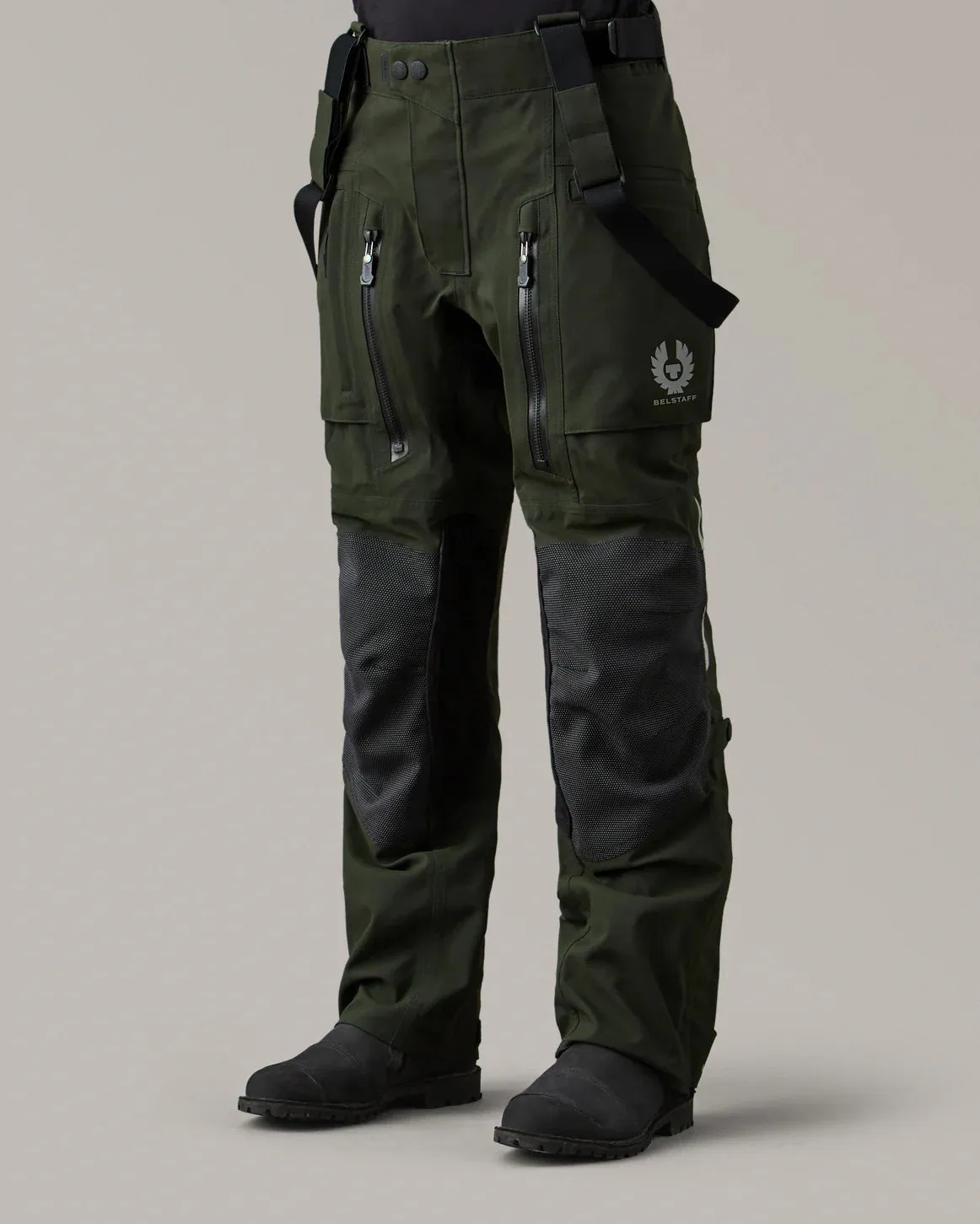 Belstaff Long Way Up Men's Long Way Trouser Gore-Tex Pro 3L - Olive