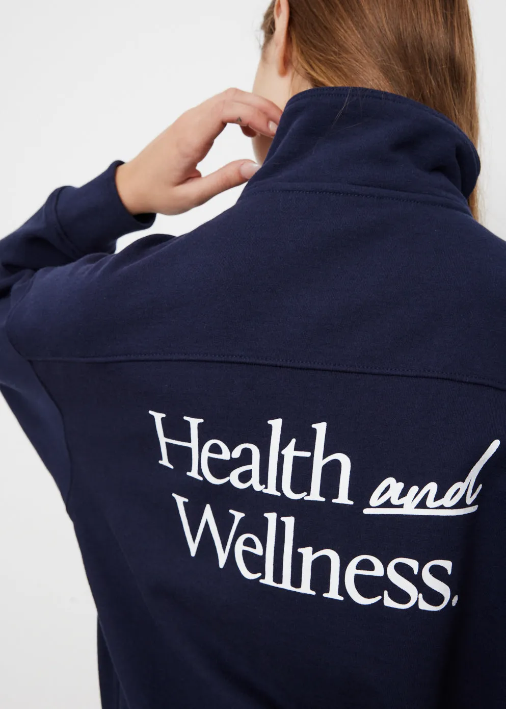 New Health Quarter Zip Sweatshirt