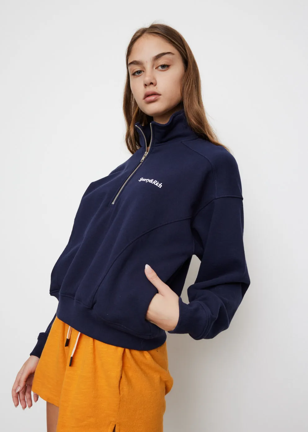 New Health Quarter Zip Sweatshirt