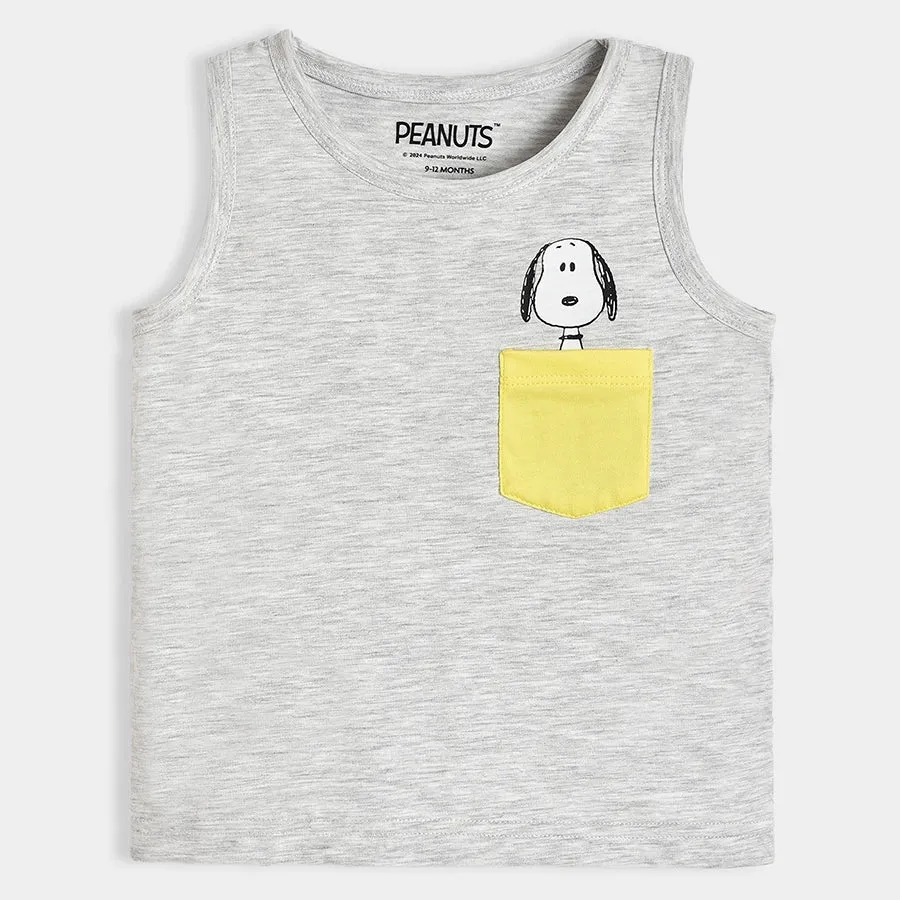 Peanuts™ Snoopy Lycra Vest Pack of 3
