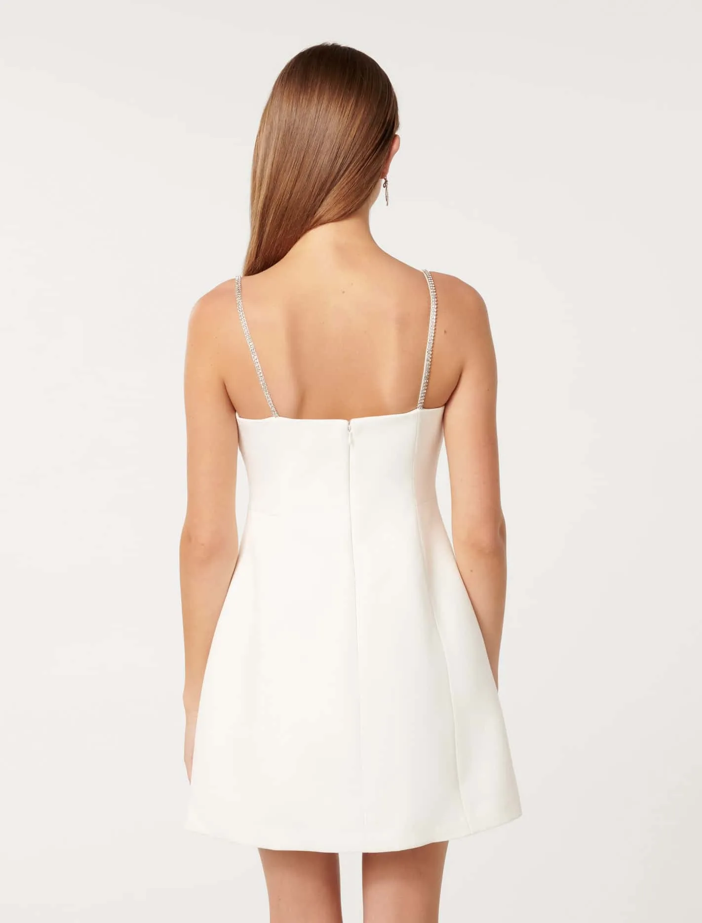 Posie Embellished Trim Mini Dress