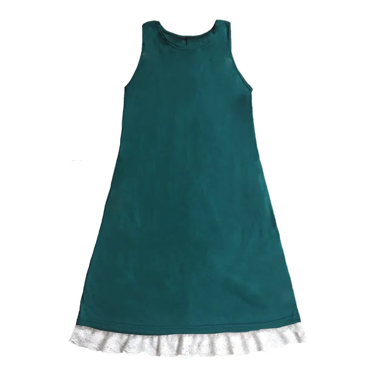 Sleeveless Pocket Tank Top Dress Hot Selling Women Pocket Dress