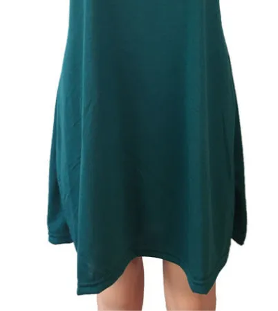 Sleeveless Pocket Tank Top Dress Hot Selling Women Pocket Dress