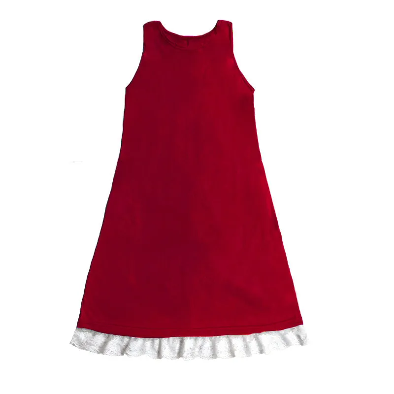 Sleeveless Pocket Tank Top Dress Hot Selling Women Pocket Dress