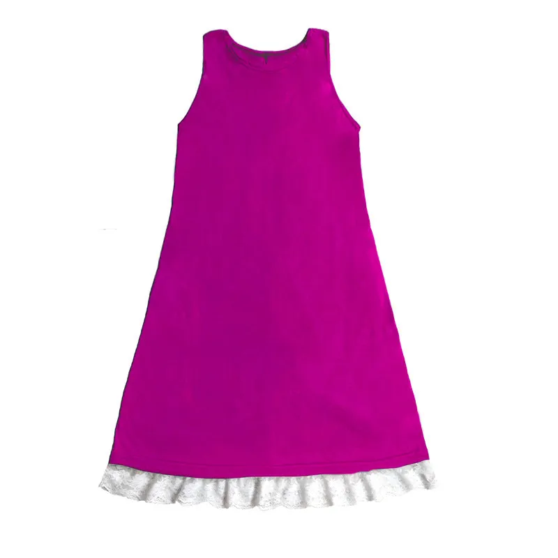 Sleeveless Pocket Tank Top Dress Hot Selling Women Pocket Dress