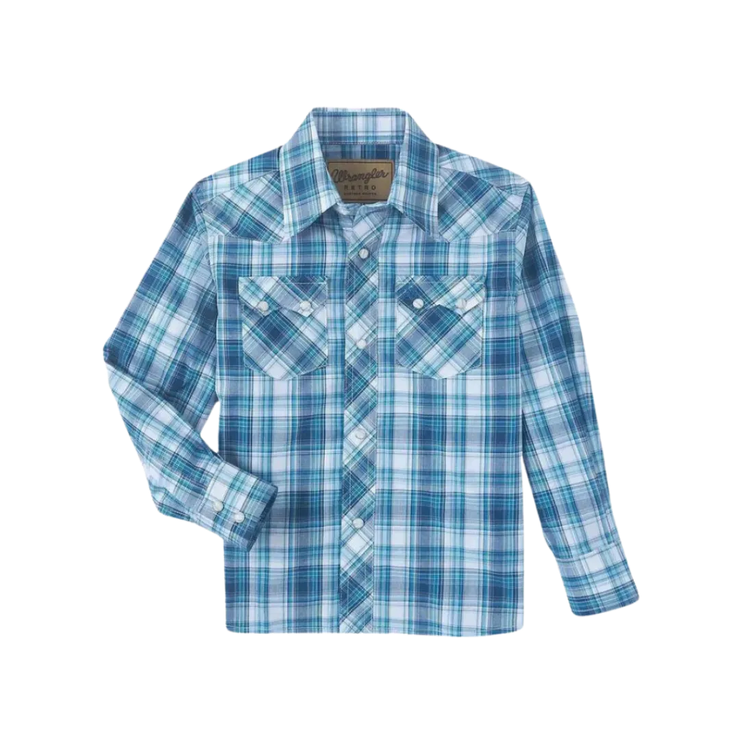 Wrangler Kid's Retro Long Sleeve Shirt